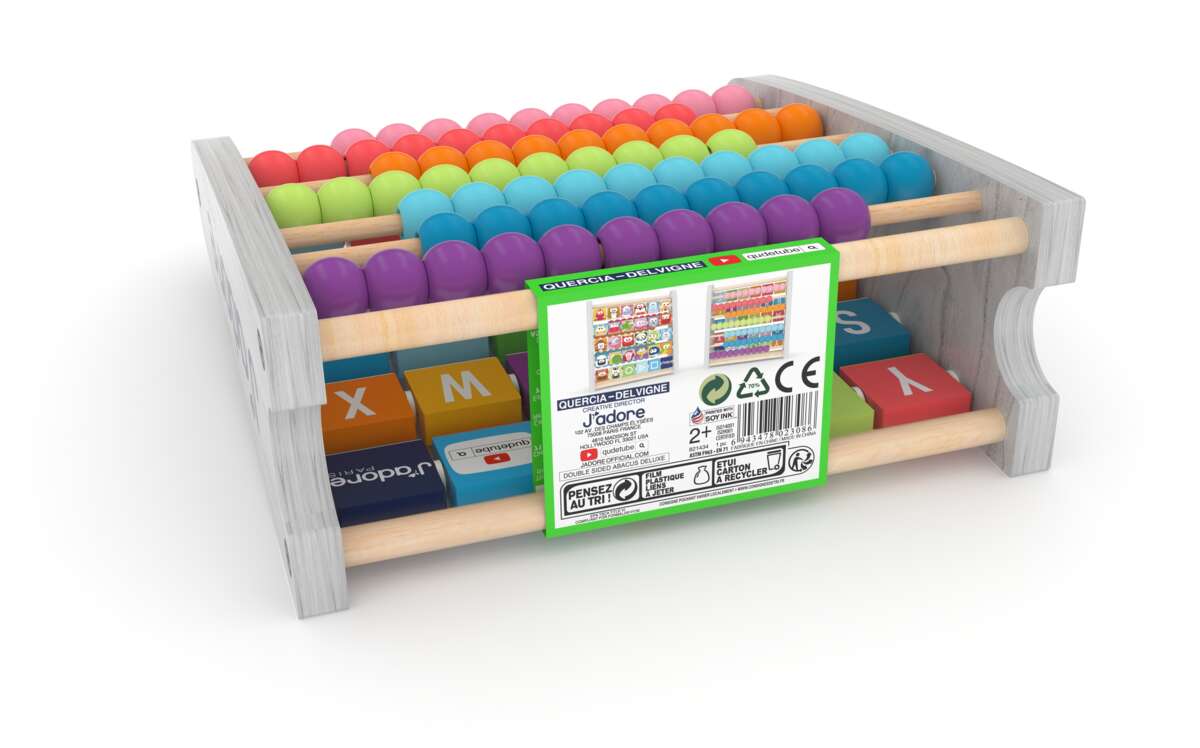 J`adore dobbeltsidig kuleramme