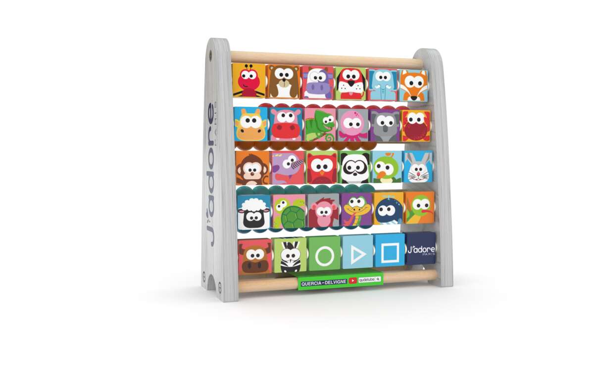 J`adore dobbeltsidig kuleramme