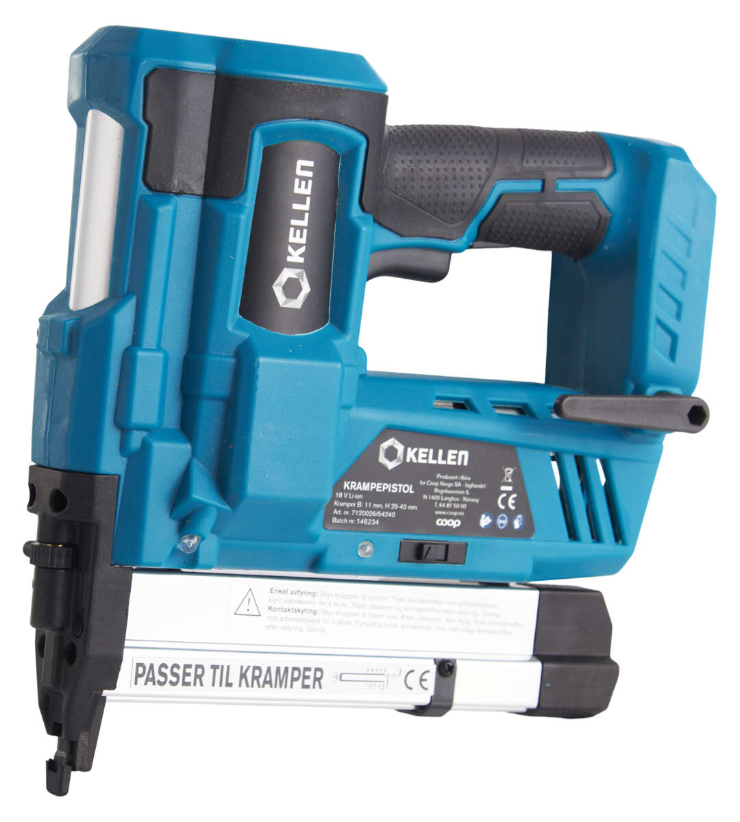 Kellen 18V krampepistol