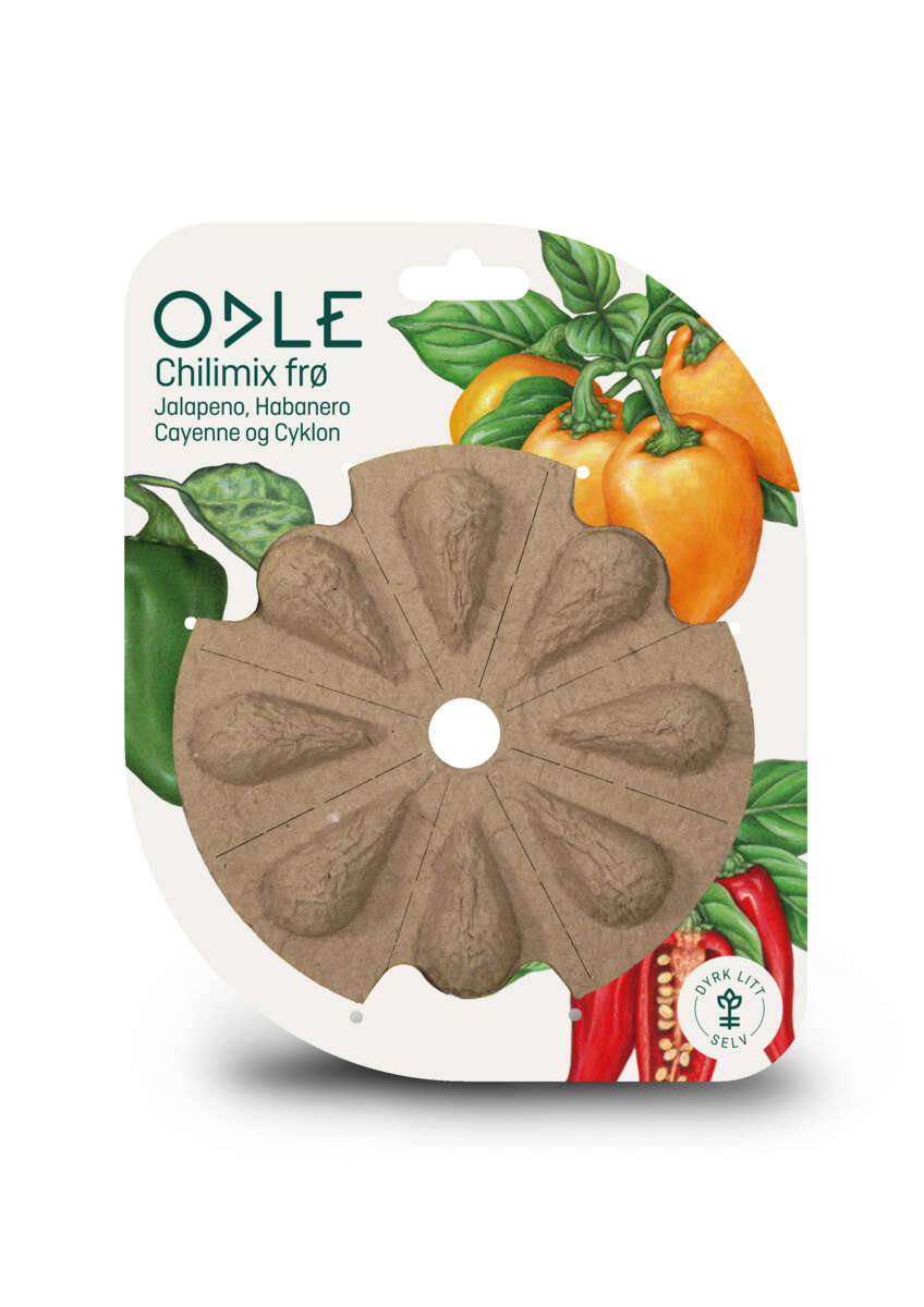 Odle frøkapsel assortert chili
