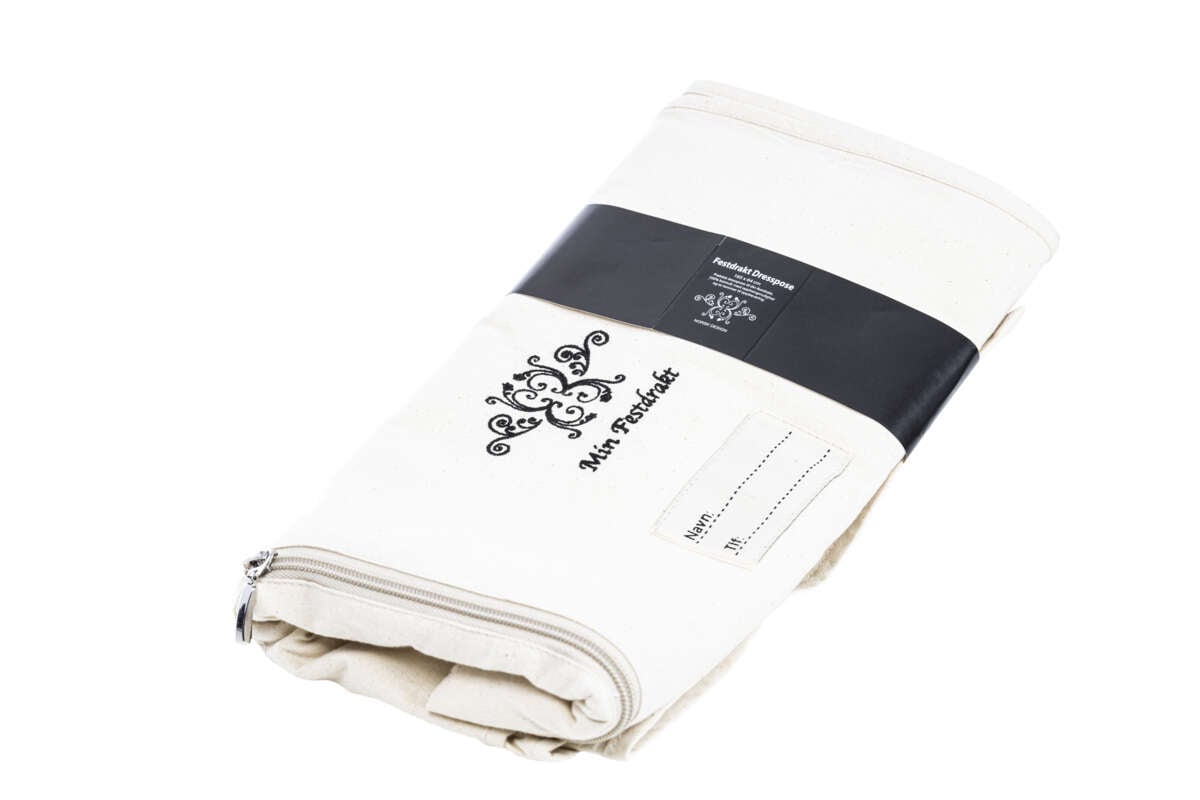 Oppbevaringspose til festdrakt