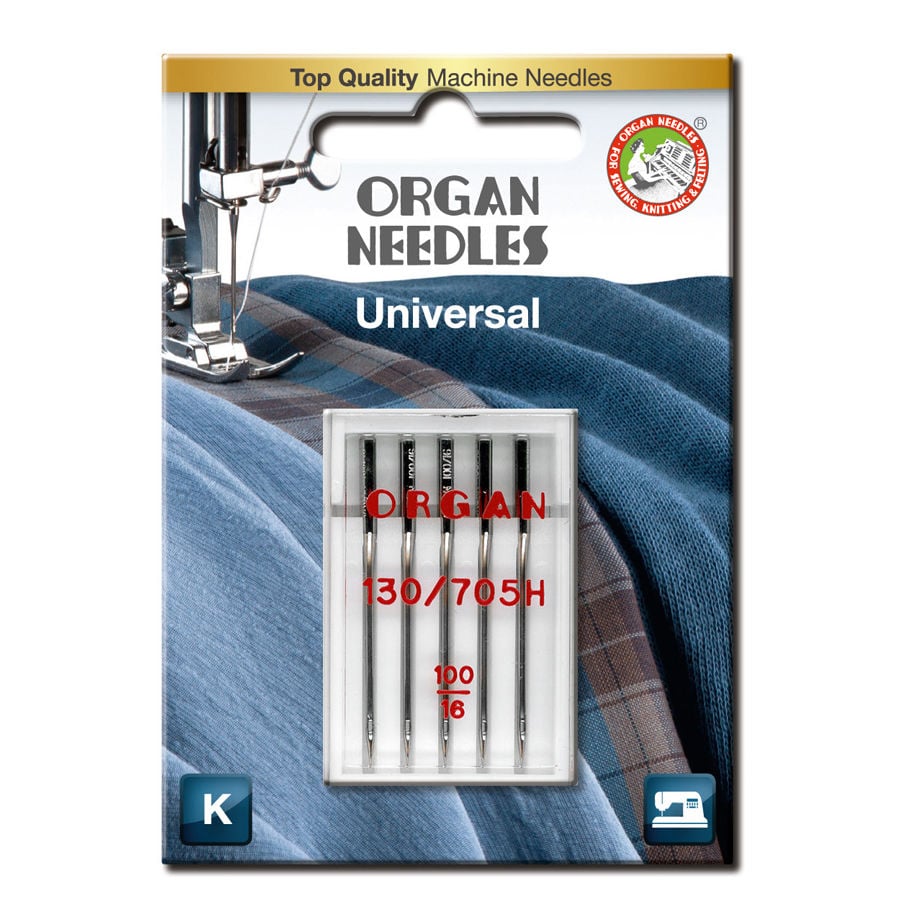 Organ denimnåler til symaskin