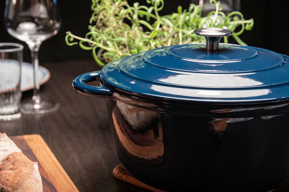 Brimi støpejernsgryte