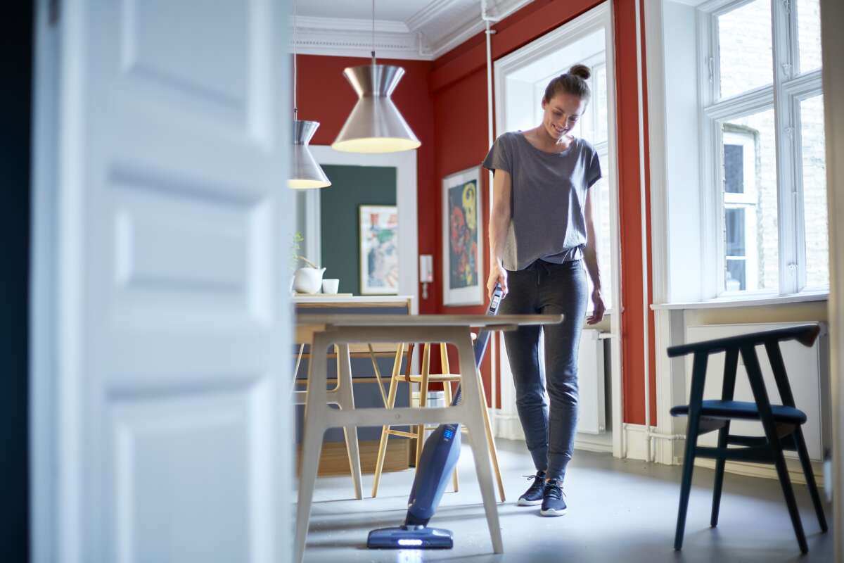 Nilfisk Easy Max Blue 20V 2-i-1 støvsuger