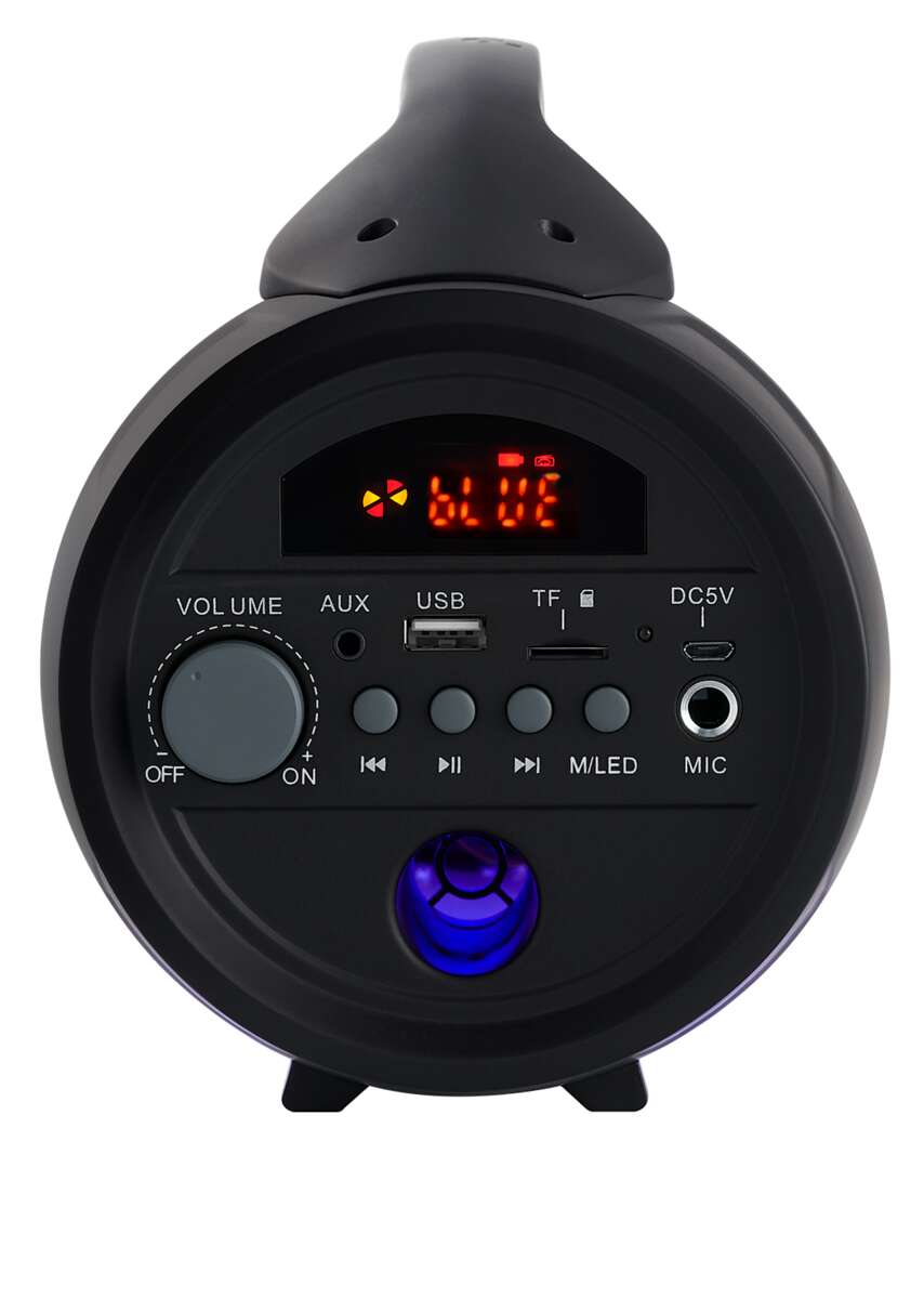 PARTYBTLITE Lumious trådløs partyhøyttaler med mikrofon