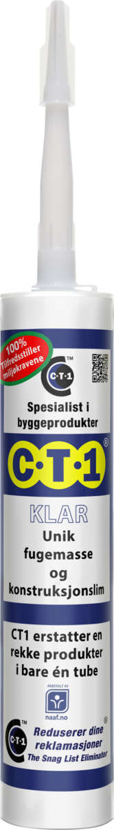 CT1 Fugemasse & Konstruksjonslim