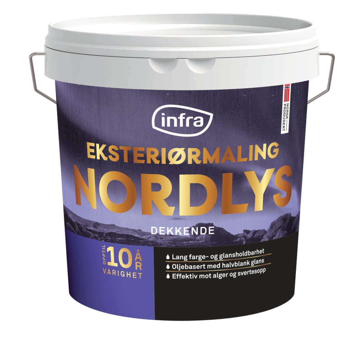 Infra Nordlys oljemaling