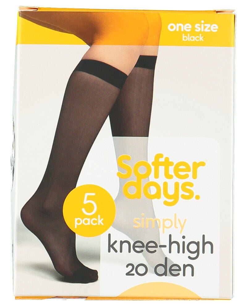 Softer Days Simply knestrømper 5-pk dame