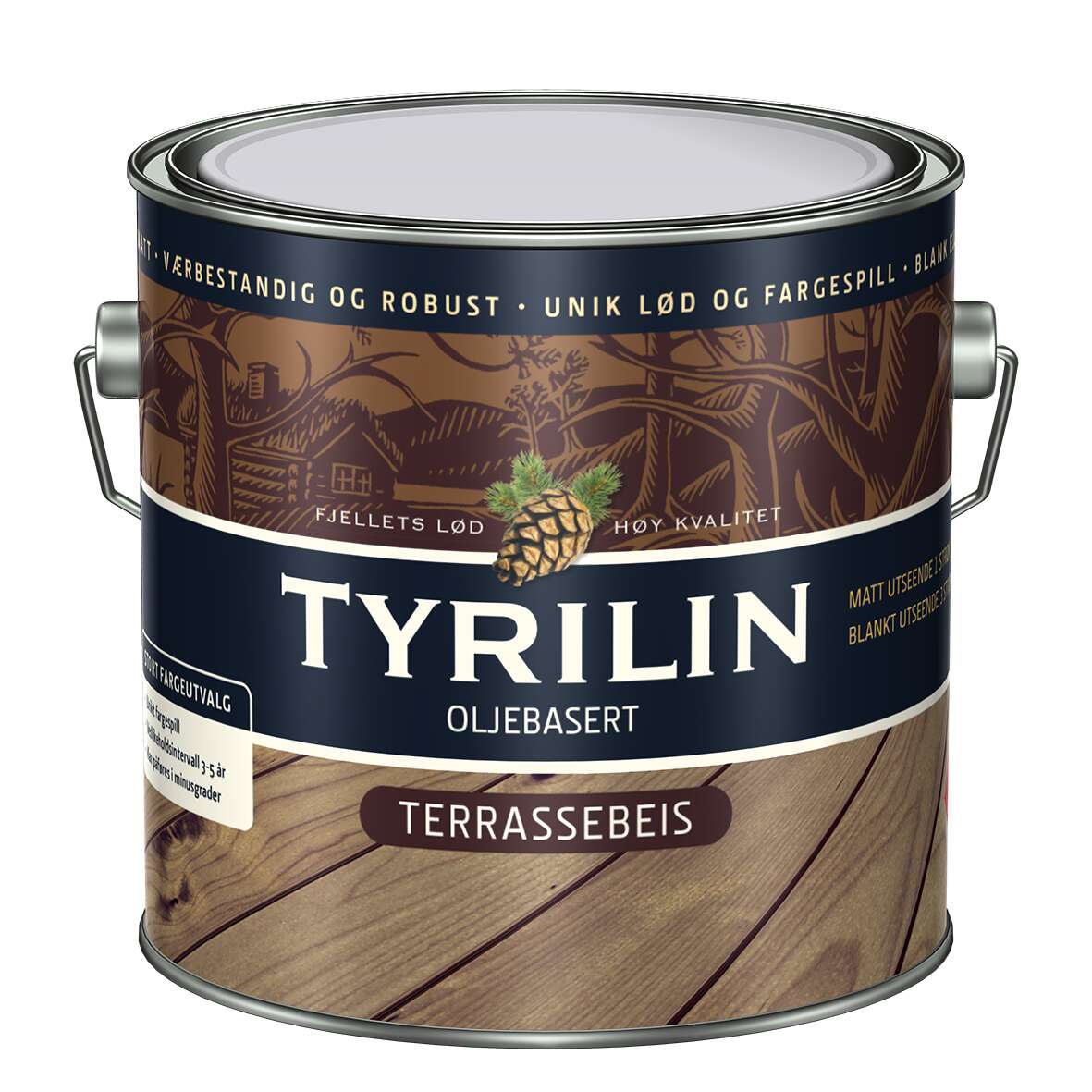 Tyrilin terrassebeis