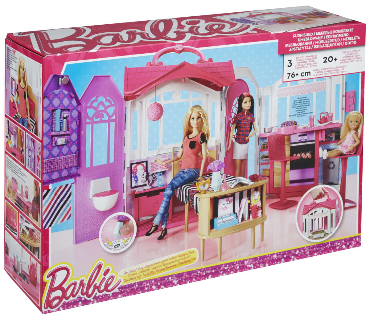 Barbie® Glam Getaway House dukkehus