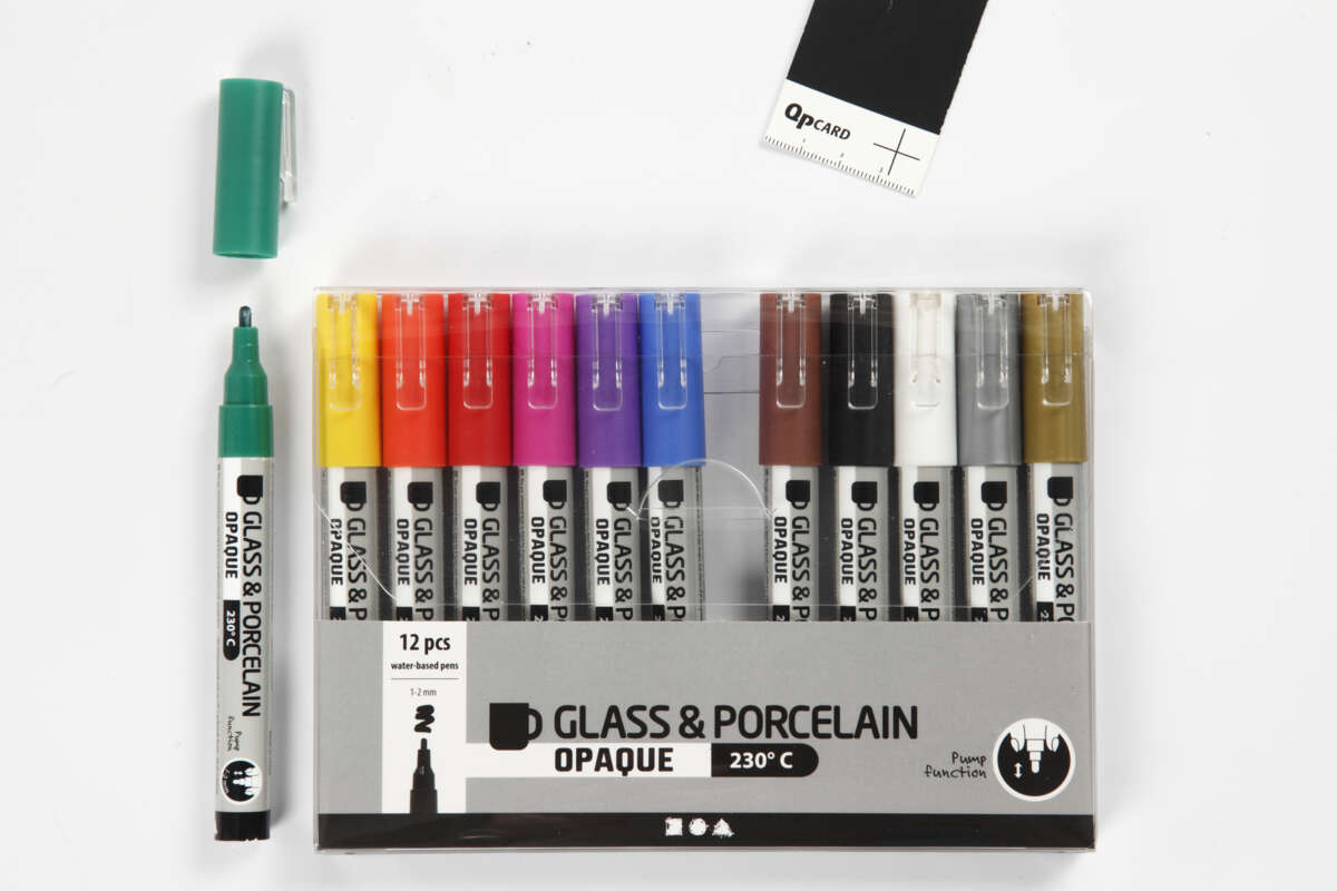 Glass-og porselentusj