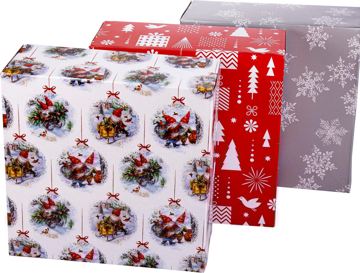 Gaveeske m/ lokk 3pk