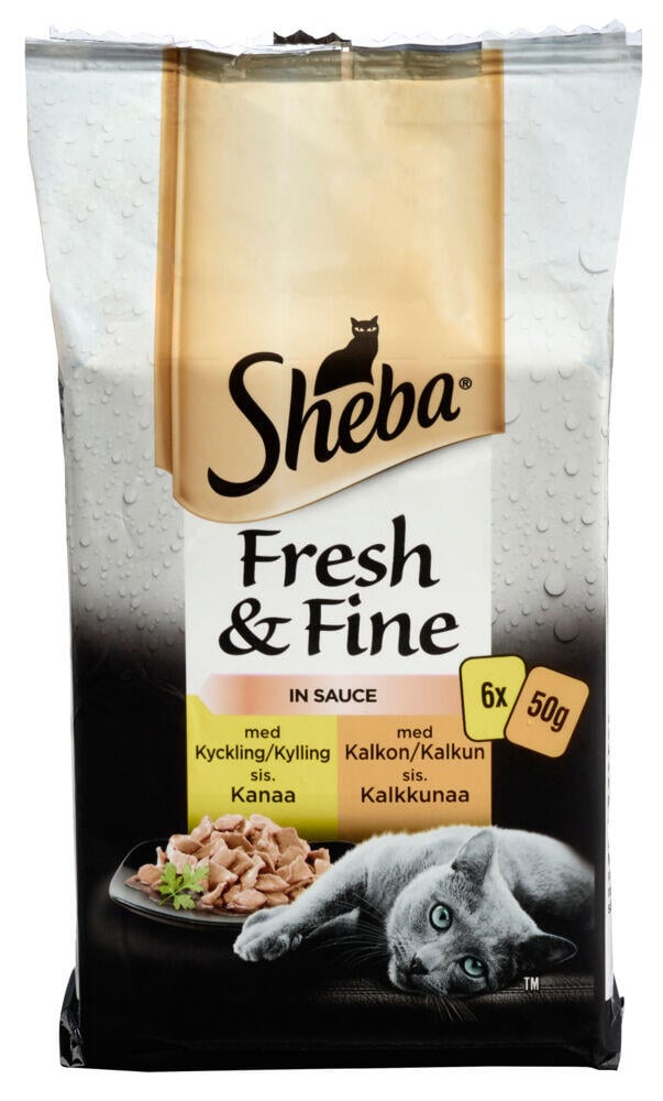 Sheba Fresh & Fine Fjerkre Cig 300g