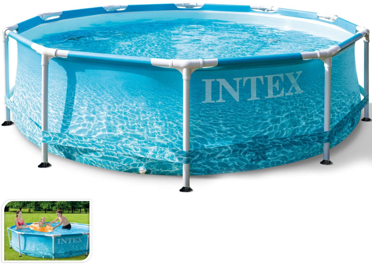 INTEX® basseng med metallramme