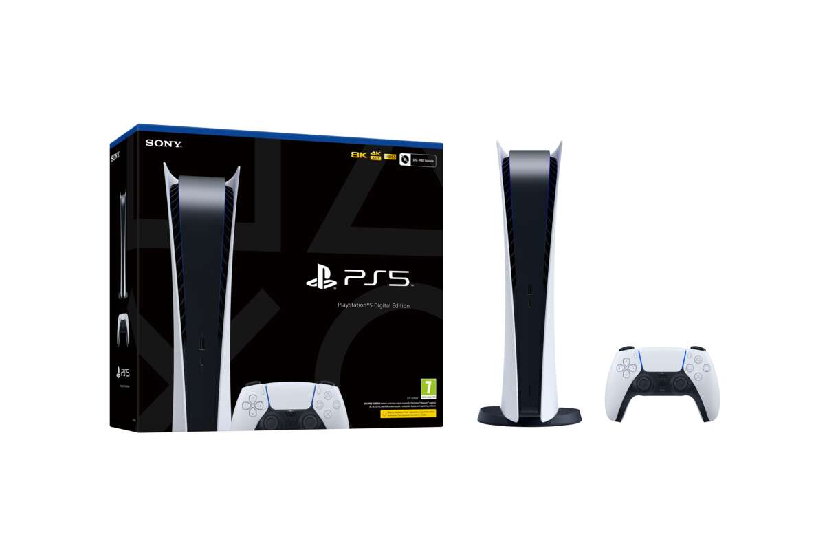 PlayStation®5 Digital Edition konsoll