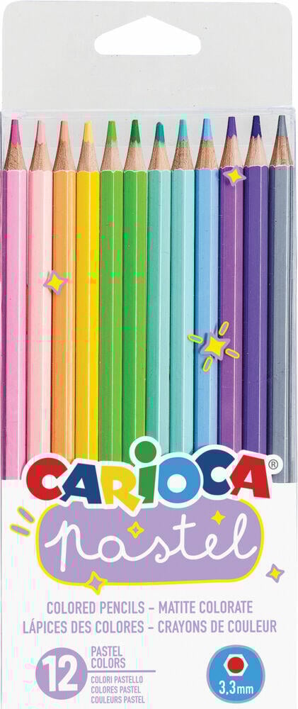Carioca pastellfargeblyanter