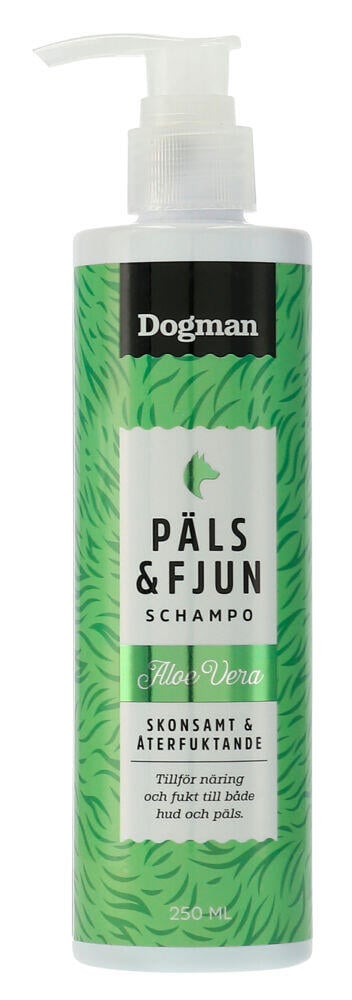 Dogman Päls & Fjun Shampoo Aloe Vera 250ml