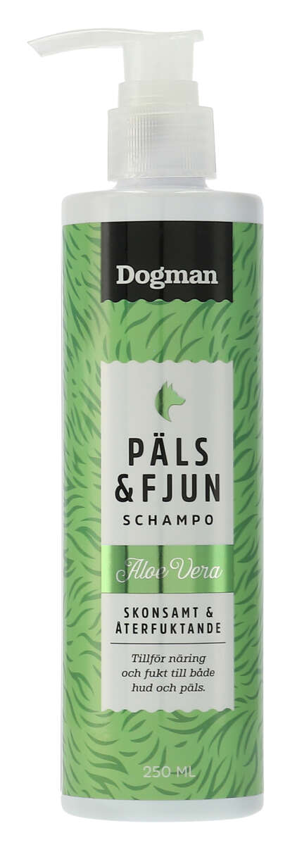 Dogman Päls & Fjun Shampoo Aloe Vera 250ml