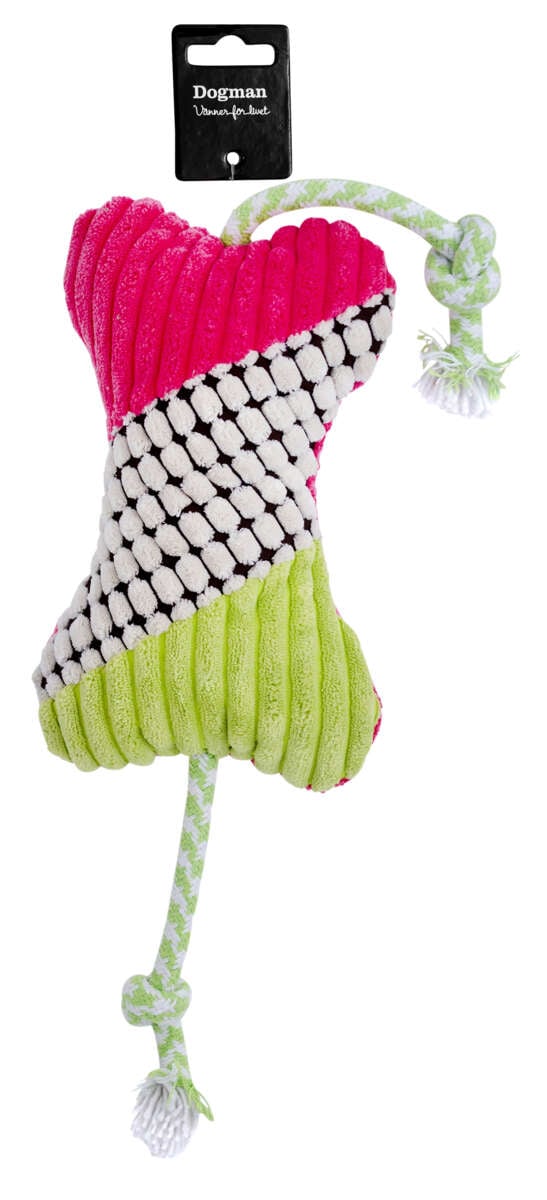 Dogman Hundeleke Ben Flerfarget 36cm