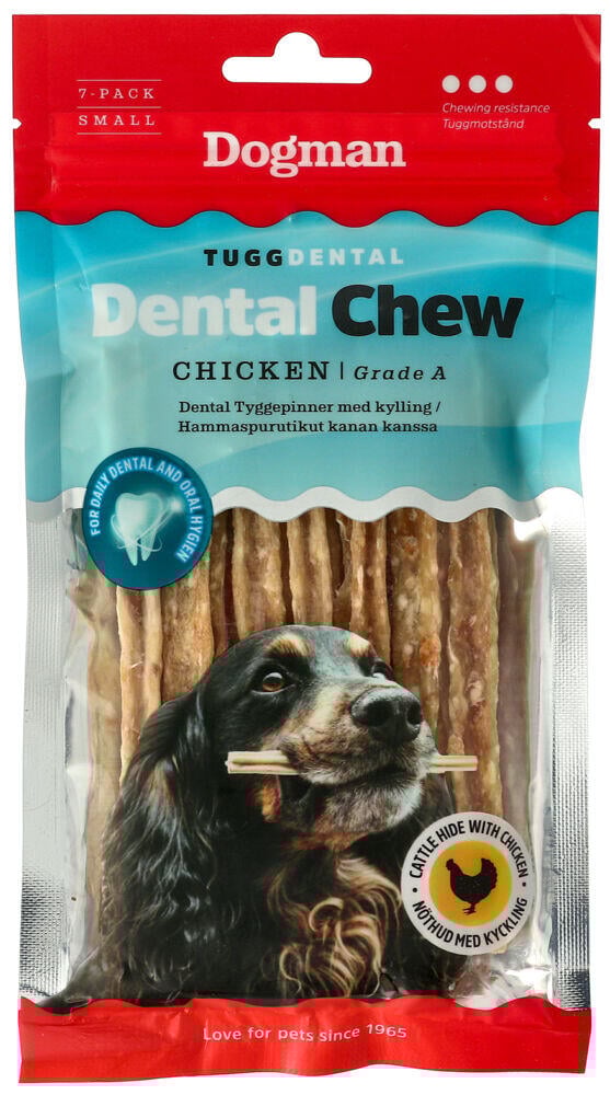 Dogman Dental Chew med Kylling 7pk
