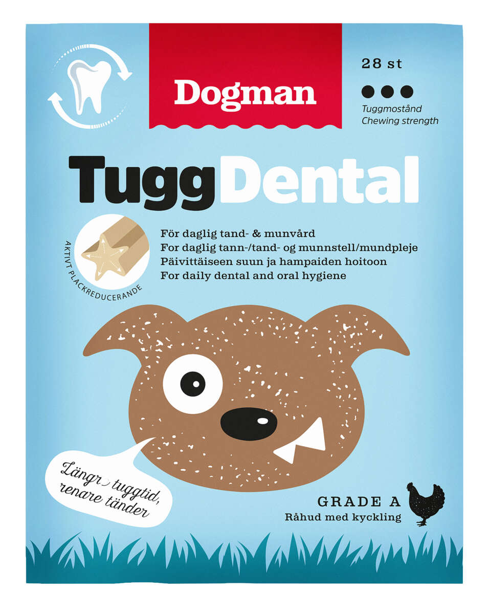 Dogman Tygg Dental med Kylling 28pk