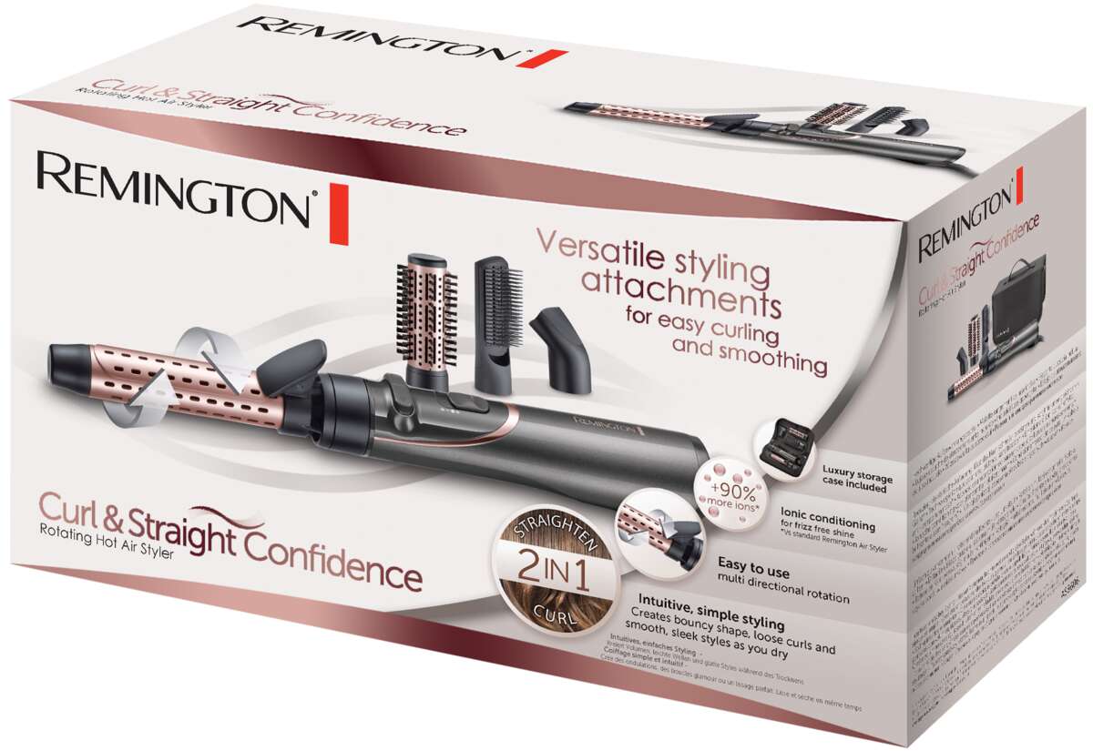 Remington® Curl & Straight AS8606 varmluftsbørste