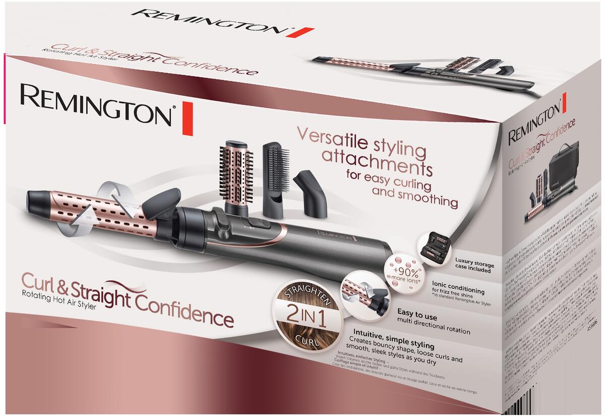 Remington® Curl & Straight AS8606 varmluftsbørste