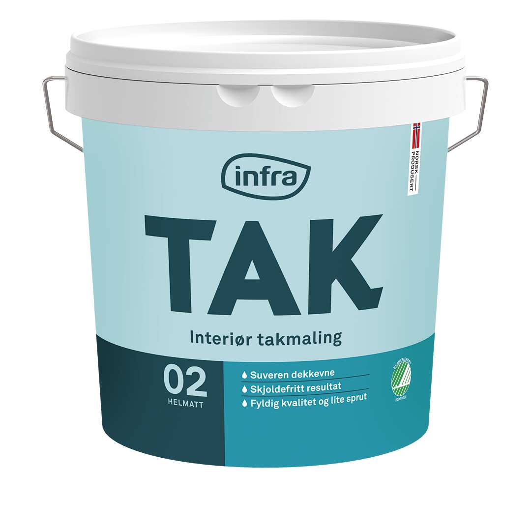 Infra Tak 02/helmatt interiørmaling