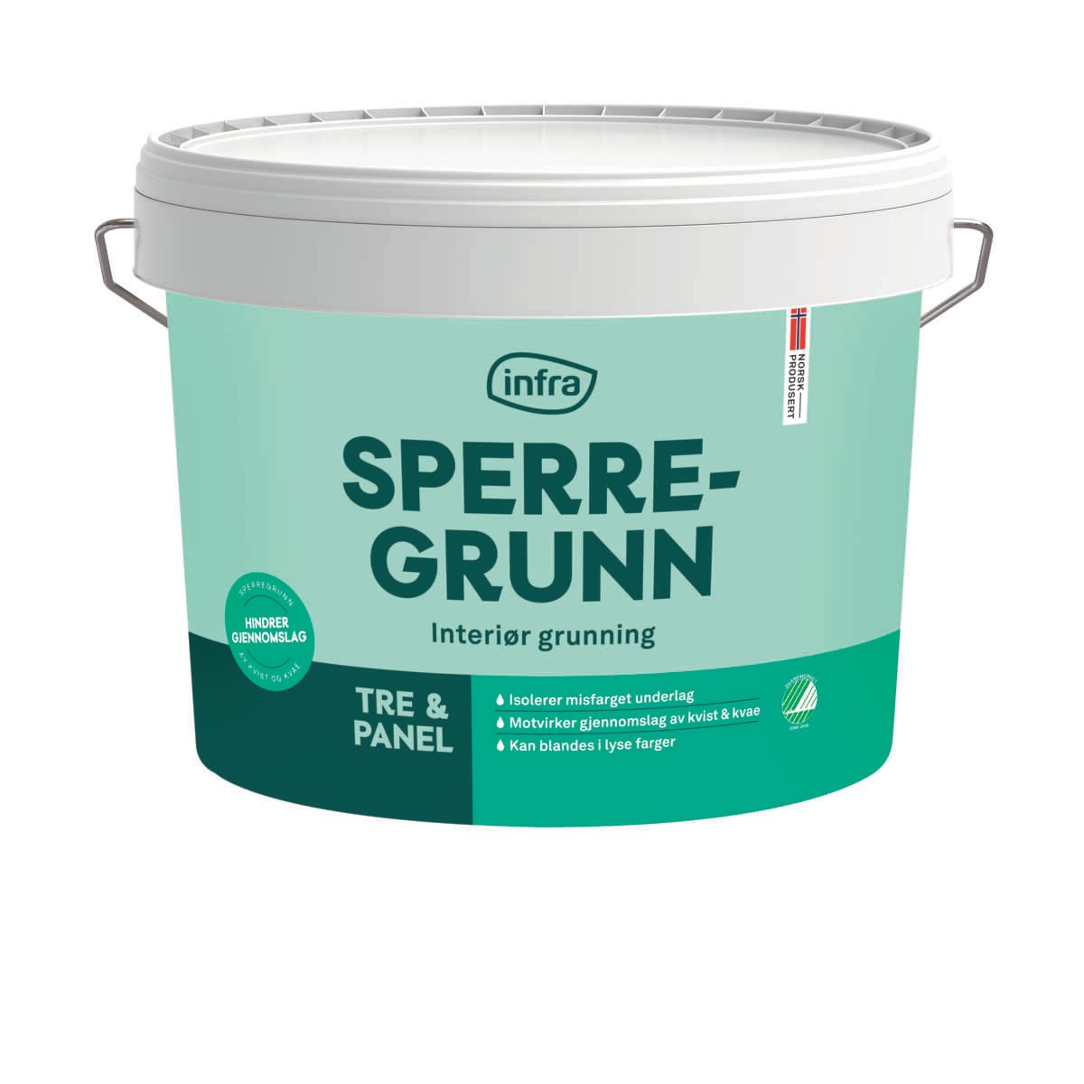 Infra Sperregrunn interiør grunning