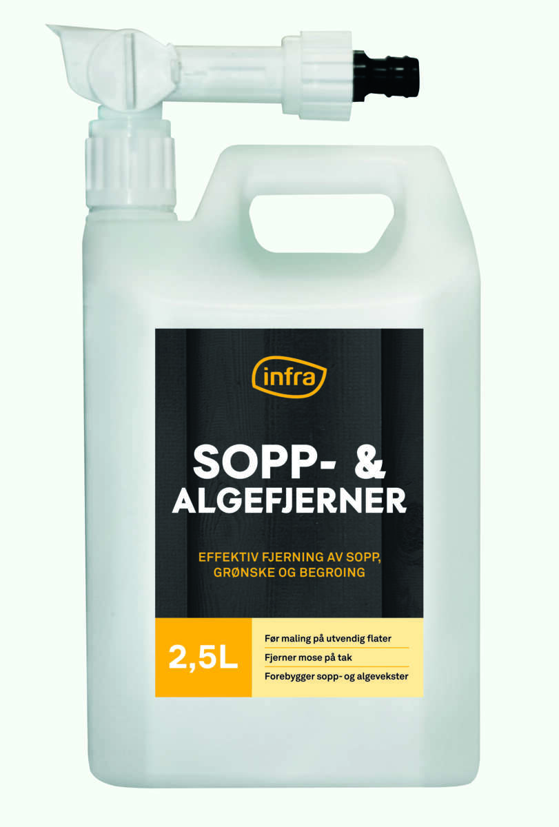 Infra sopp- og algefjerner