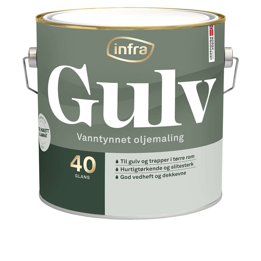 Infra Gulv 40/halvblank interiørmaling