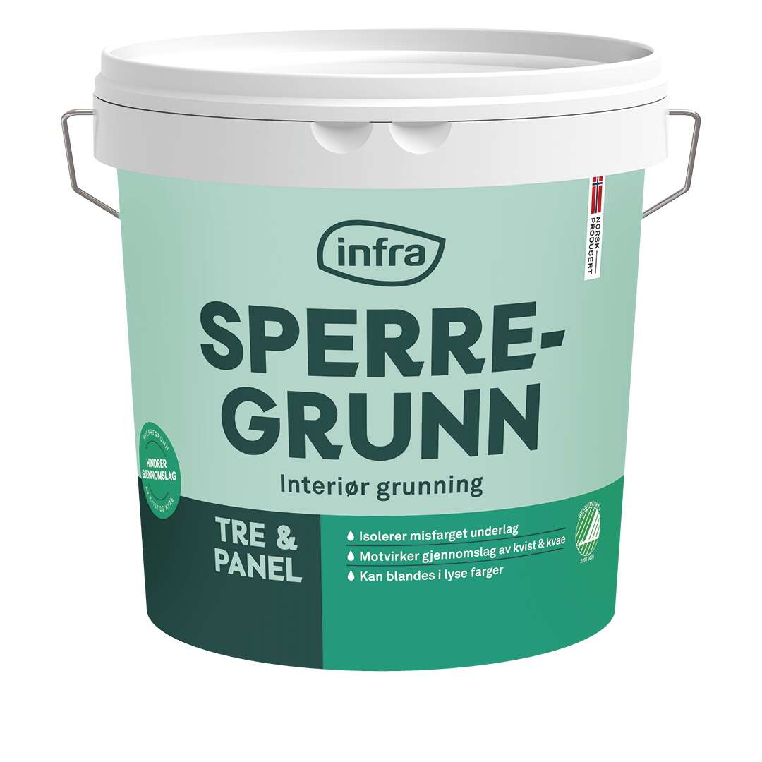 Infra Sperregrunn interiør grunning