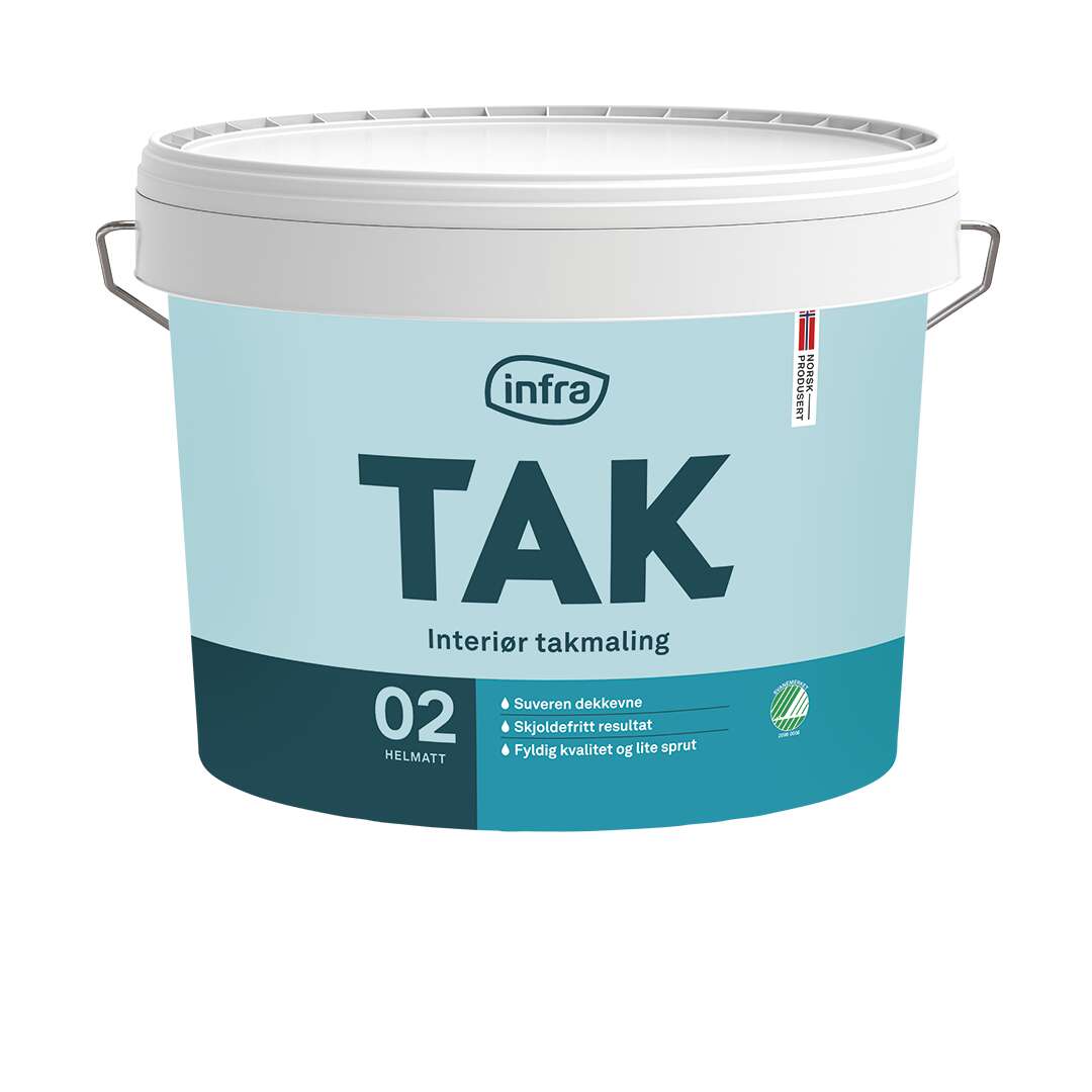 Infra Tak 02/helmatt interiørmaling