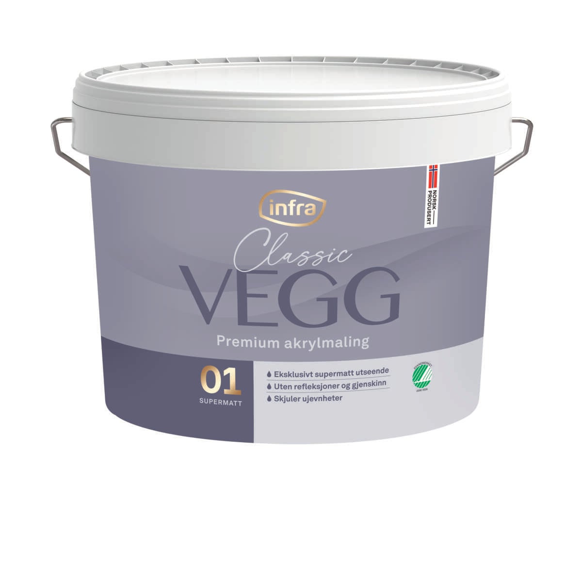 Infra Classic 01/helmatt interiørmaling