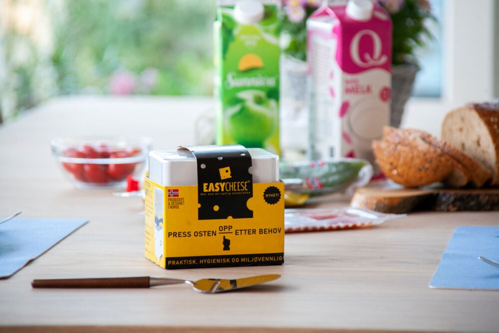 EasyCheese® osteklokke