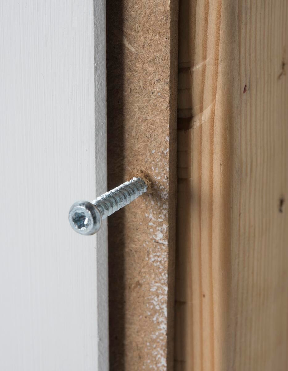 Huntonit skrue - spesiallaget for trefiberprodukter