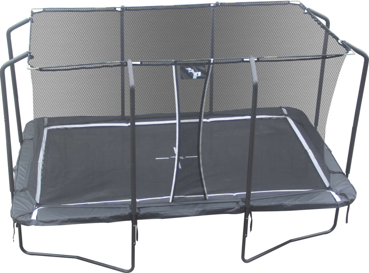 Pro Flyer Quatrobounce trampoline 4,27x2,74 m komplett