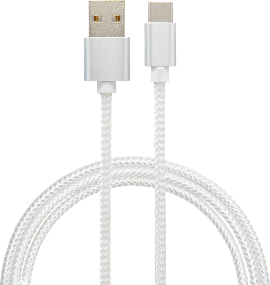 Metallic ladekabel USB til USB-C