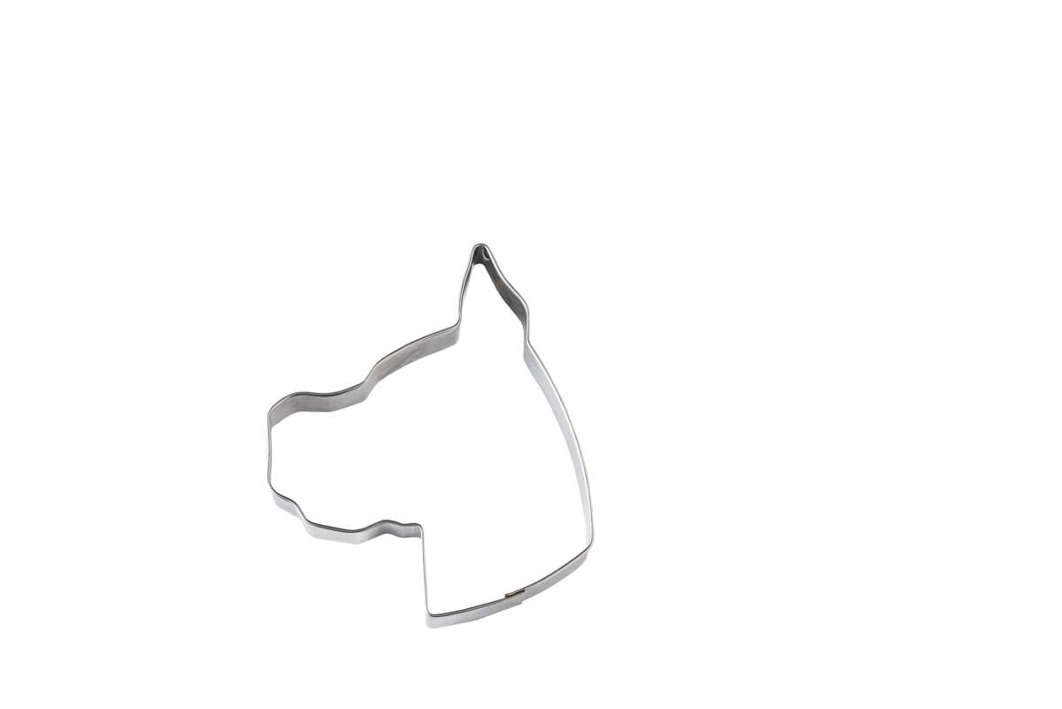 Pepperkakeform hund