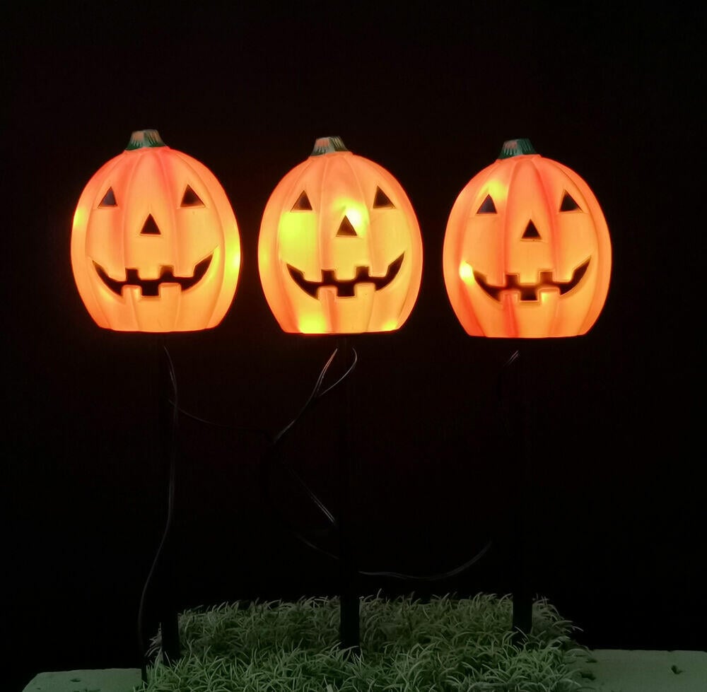 Halloween hagelys 3 stk à 10 cm