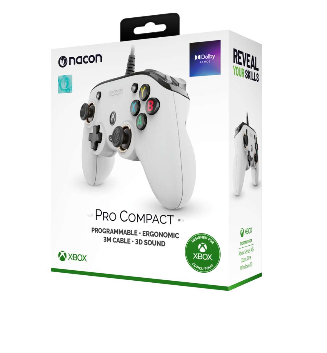 NACON™ Pro Compact kontroller for Xbox Series X|S, Xbox One og PC