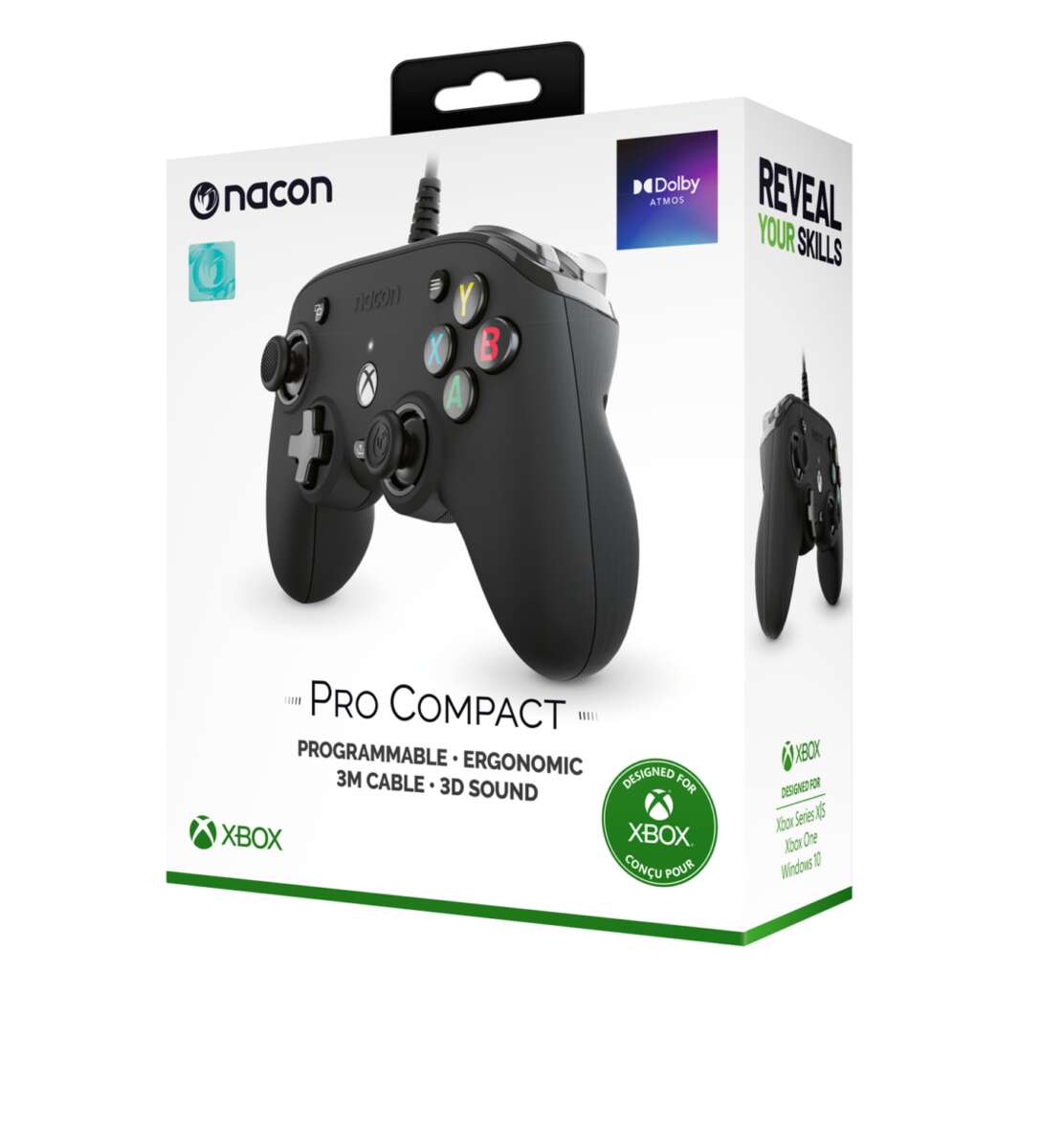 NACON™ Pro Compact kontroller for Xbox Series X|S, Xbox One og PC
