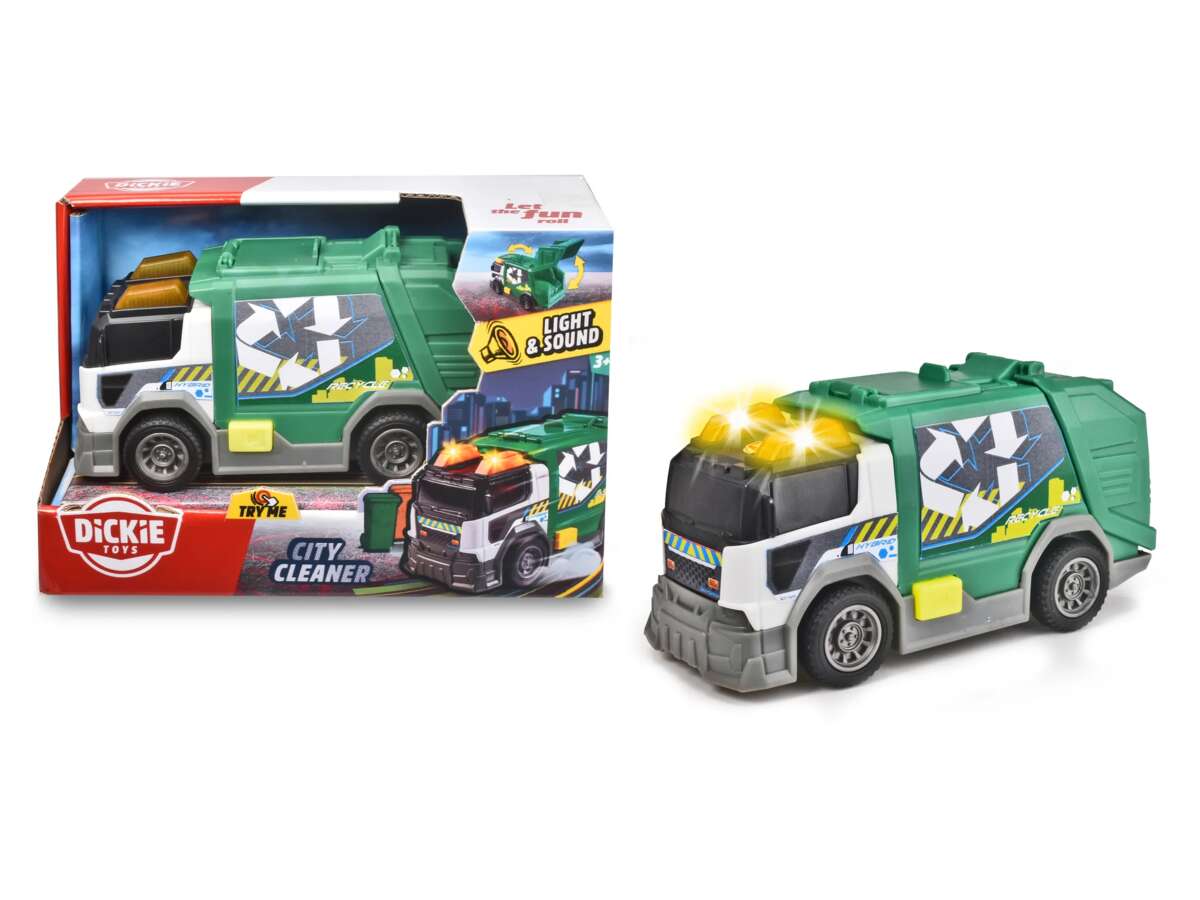 Dickie City Cleaner søppelbil