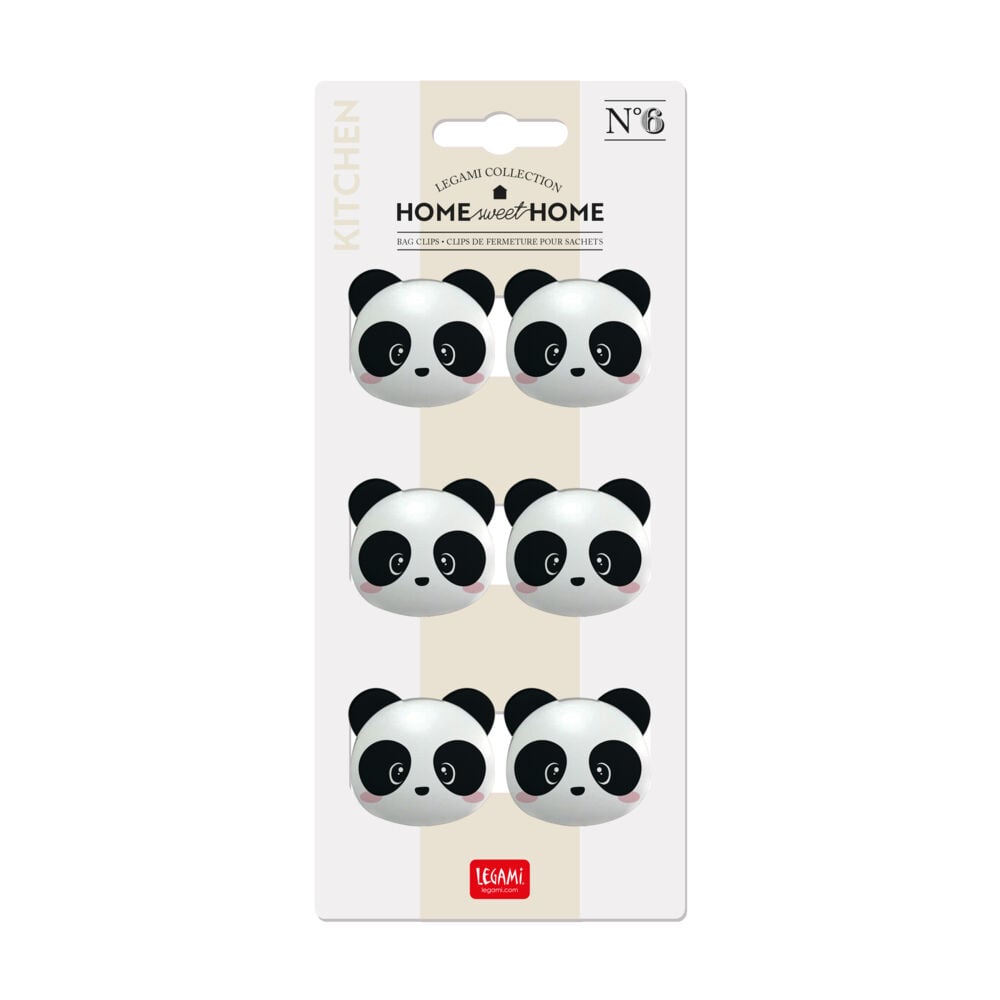 Legami® Home Sweet Home poseklyper panda