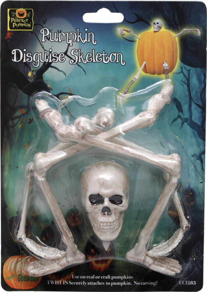 Halloween dekorasjon til gresskar 5pk