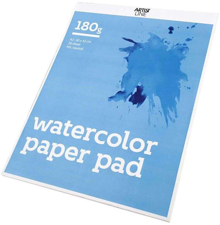 Creativ Company Akvarellblokk