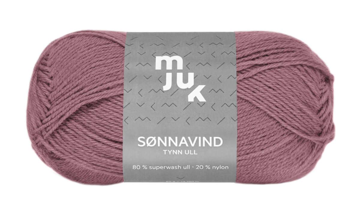 Mjuk Sønnavind ullgarn