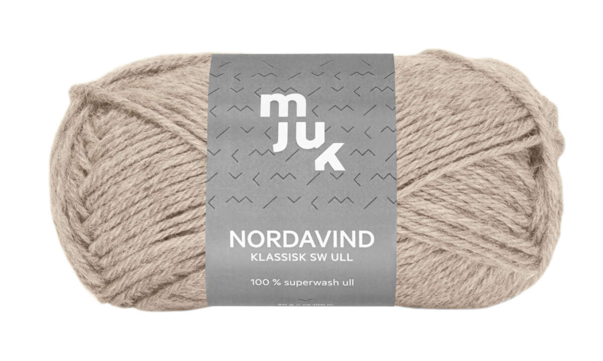 Mjuk Nordavind ullgarn