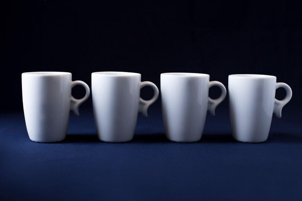 Posgrund Porselen Sense krus 23 cl 4pk