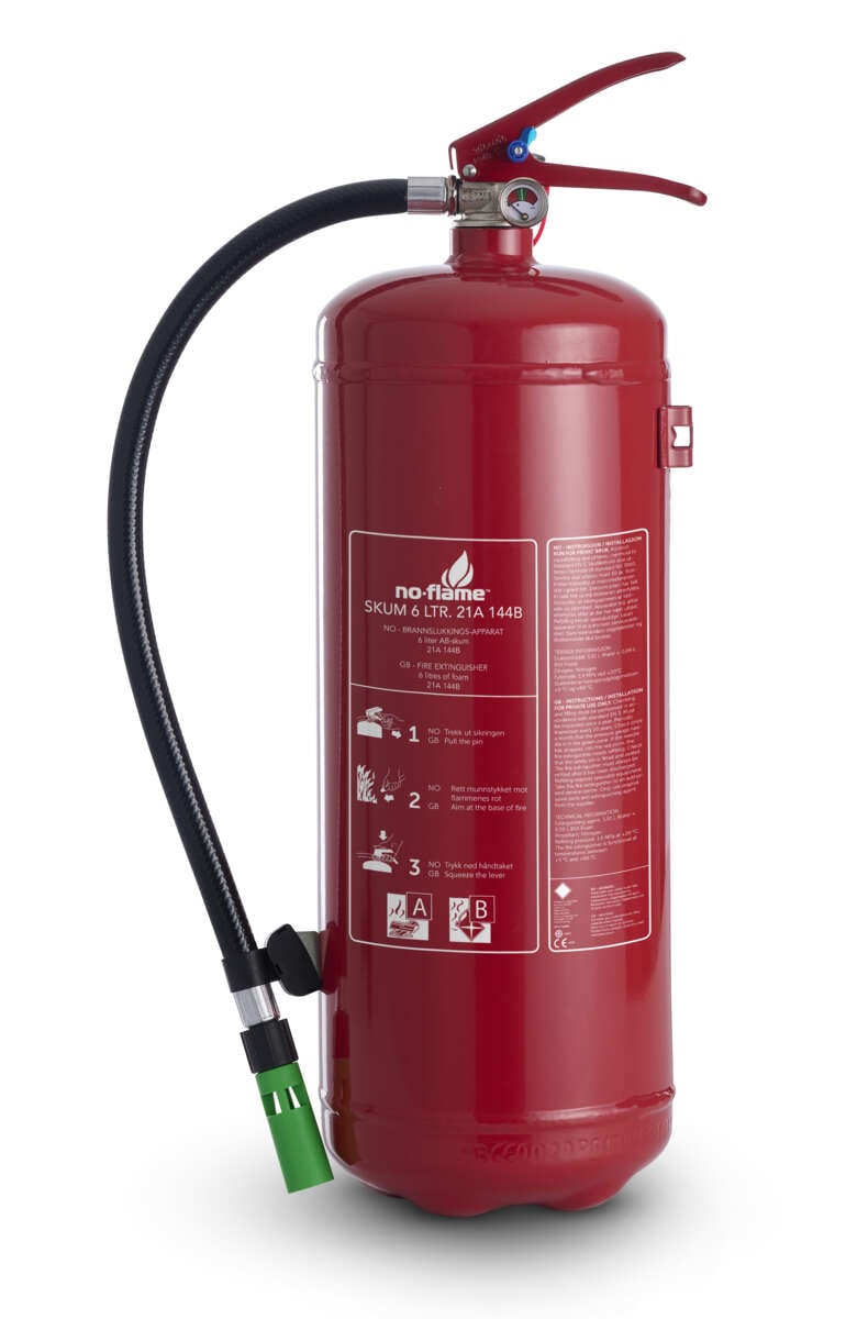 No-flame skum 21A 144B brannslukker